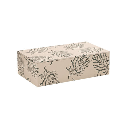 Conjunto caixa decorativa em Canvas - Mar