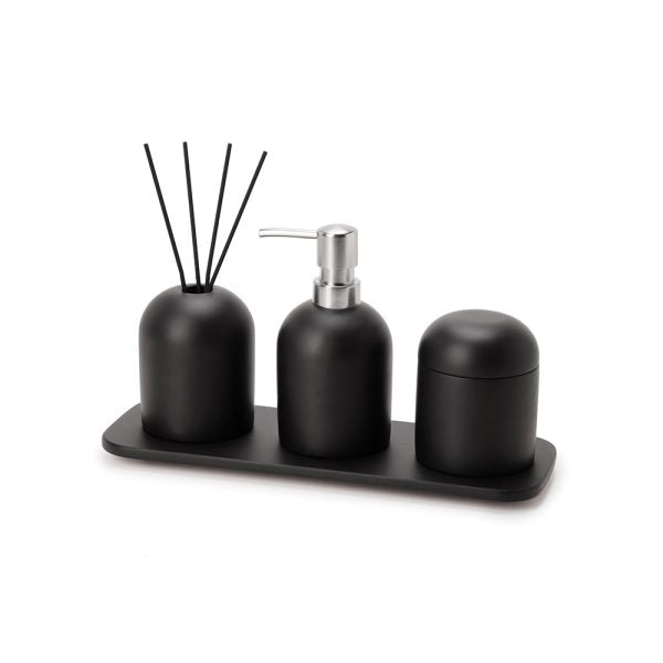 Conjunto em cimento para banheiro