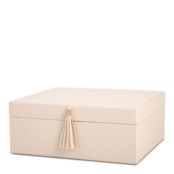Caixa em MDF com revestimento em PU 23,5x27.5cm