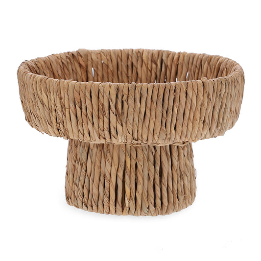 Centro de mesa em fibra natural 20x31cm