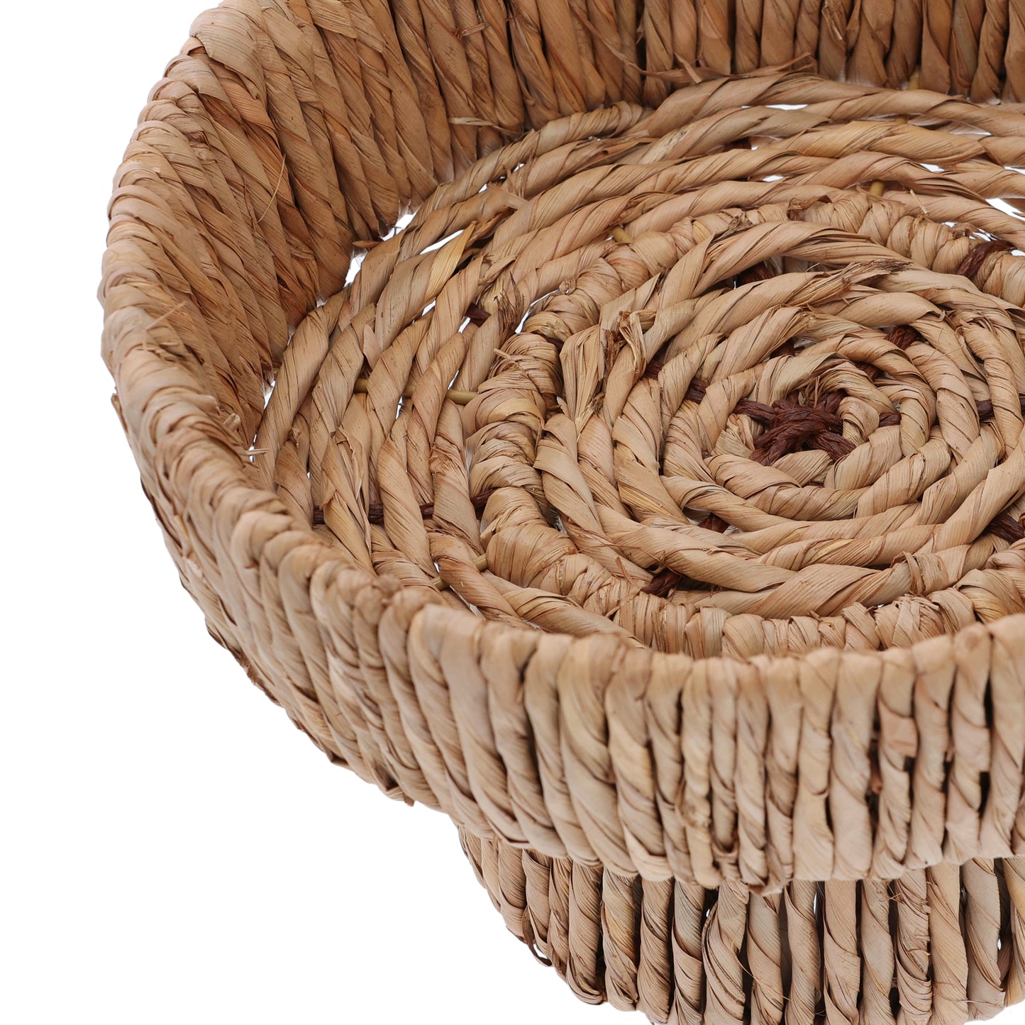 Centro de mesa em fibra natural 20x31cm