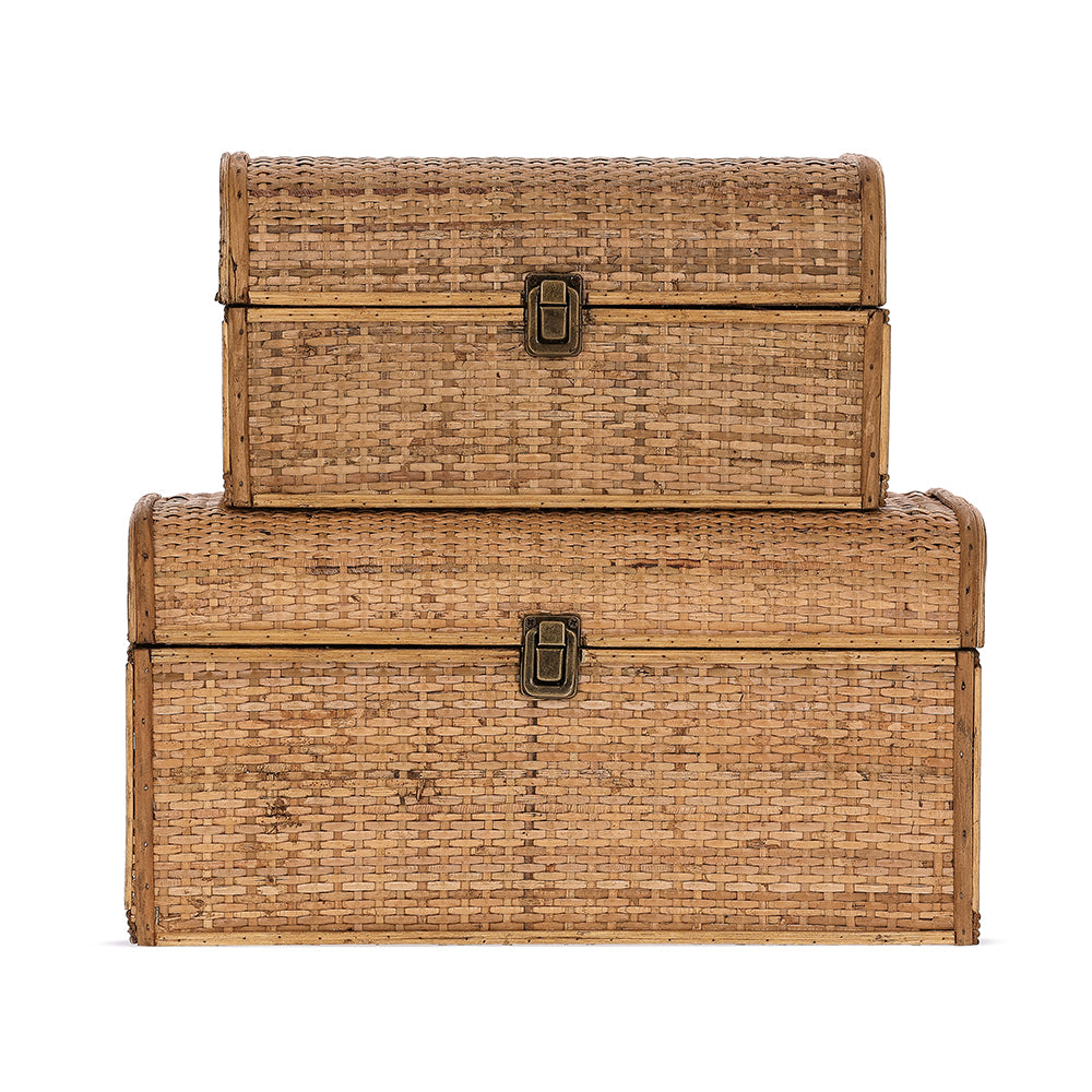Baú em RATTAN