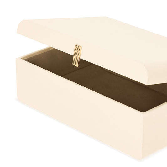 Caixa em MDF e PU - 28x18,5cm
