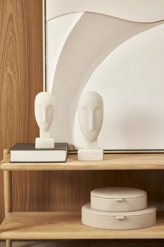 Caixa Decorativa Oval Organizadora | P