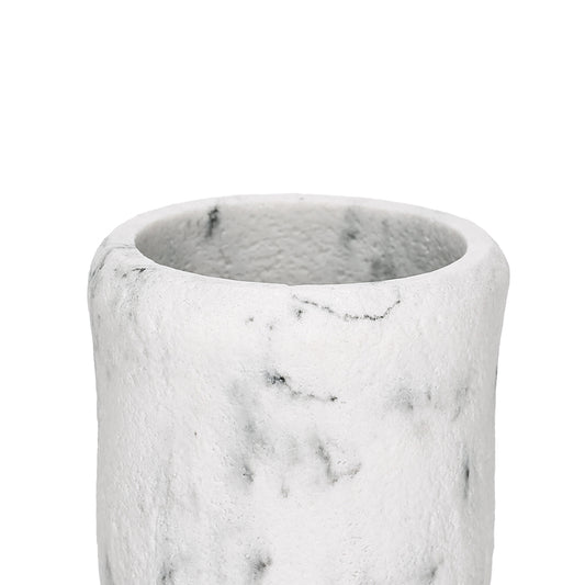 Copo Porta-Escova Branco e Preto | Banheiro Moderno