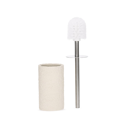 Escova sanitária Branca Rústica para Banheiro