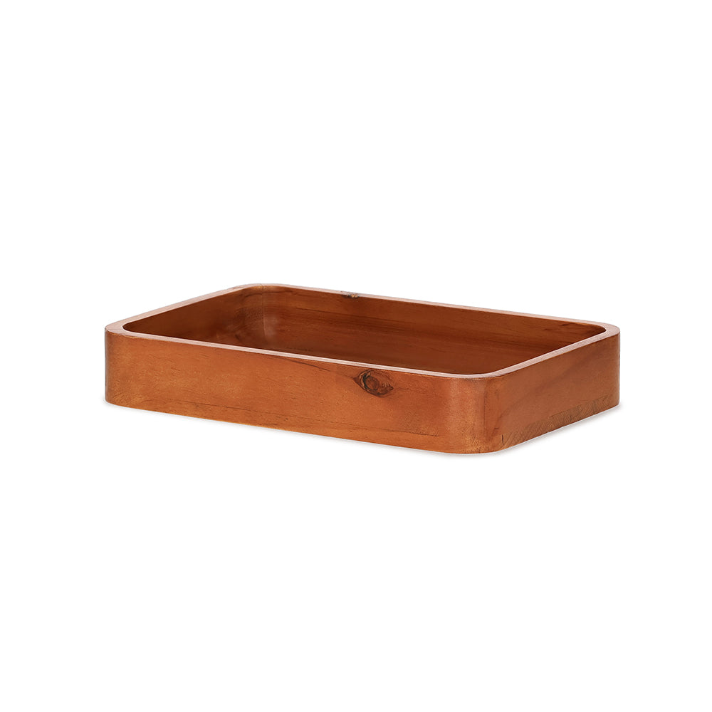 Bandeja em madeira - Terracota