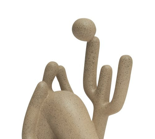 Escultura abaporu em polirresina 17,5cm - Areia