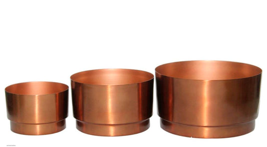 Castiçal em metal - Bronze