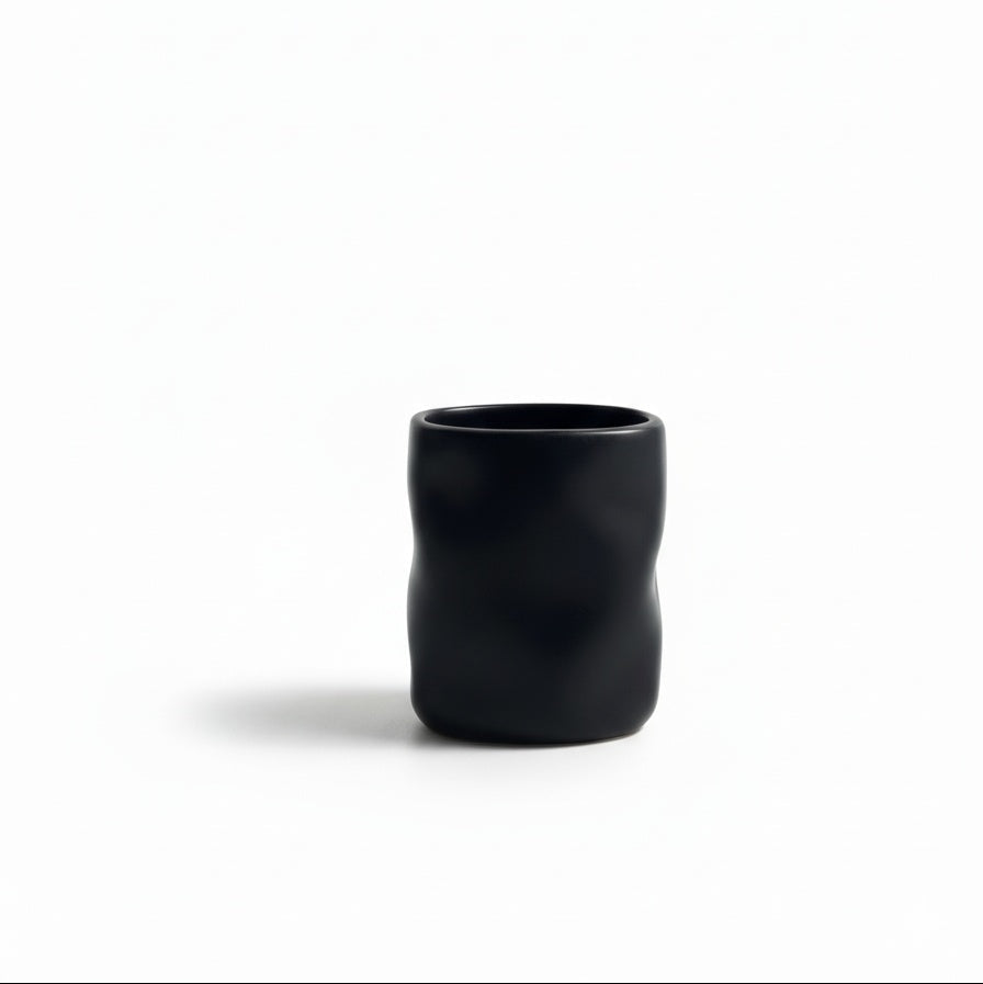 Conjunto banheiro em cerâmica - Preto