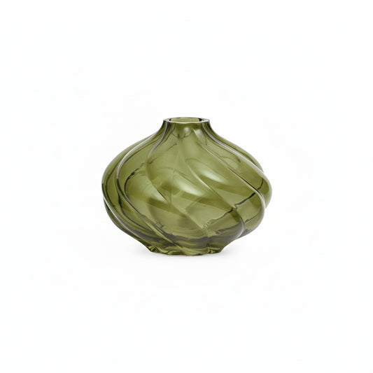 Mini vasos em vidro - Verde