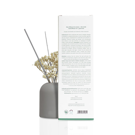 Óleo difusor de aromas chá verde 120ml
