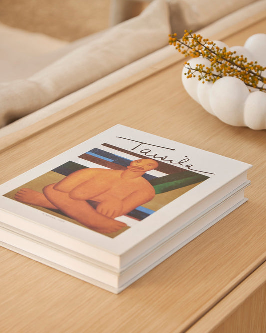 Livro Caixa em MDF e Canvas A Negra: Organização com Arte e Personalidade para o Seu Lar