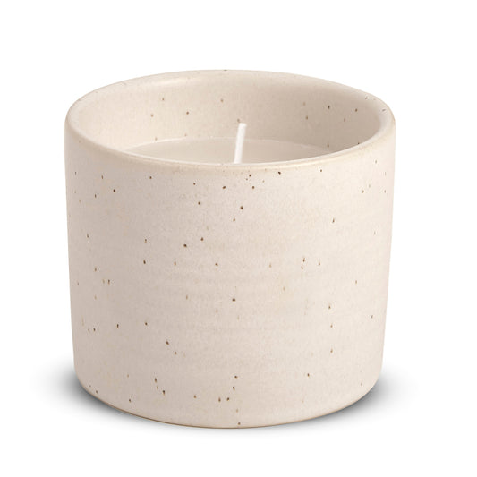 Vela Decorativa em Cerâmica 7,5 cm | Estilo Clean