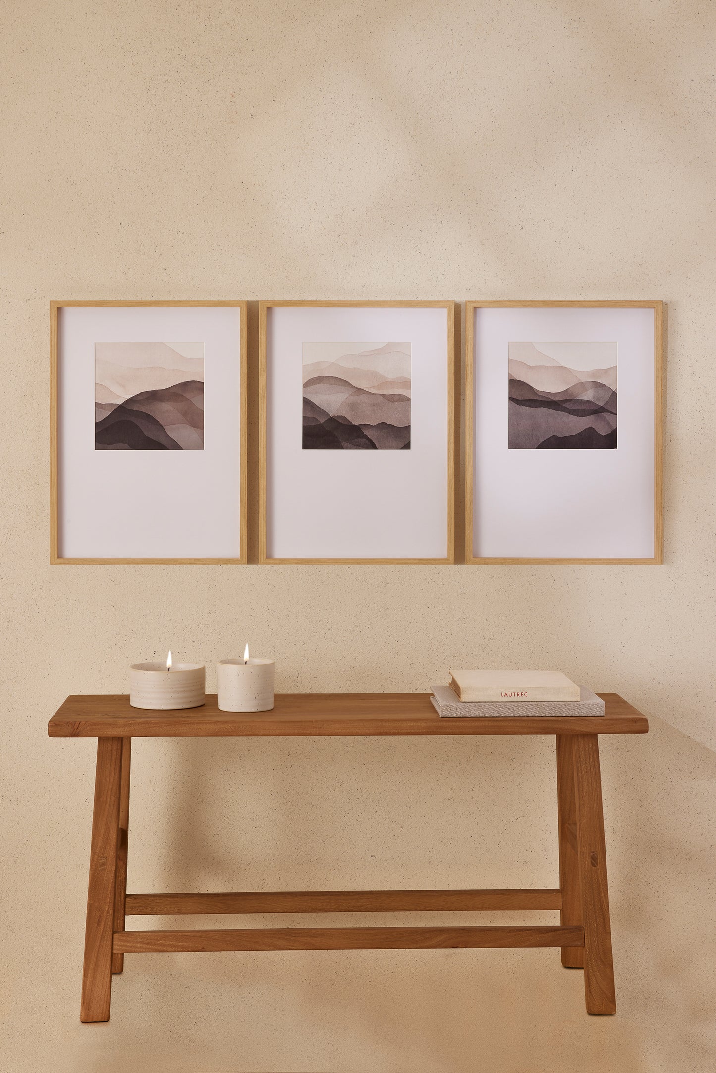Vela Decorativa em Cerâmica 7,5 cm | Estilo Clean