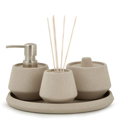 Conjunto SPA em Cimento para Banheiro Moderno