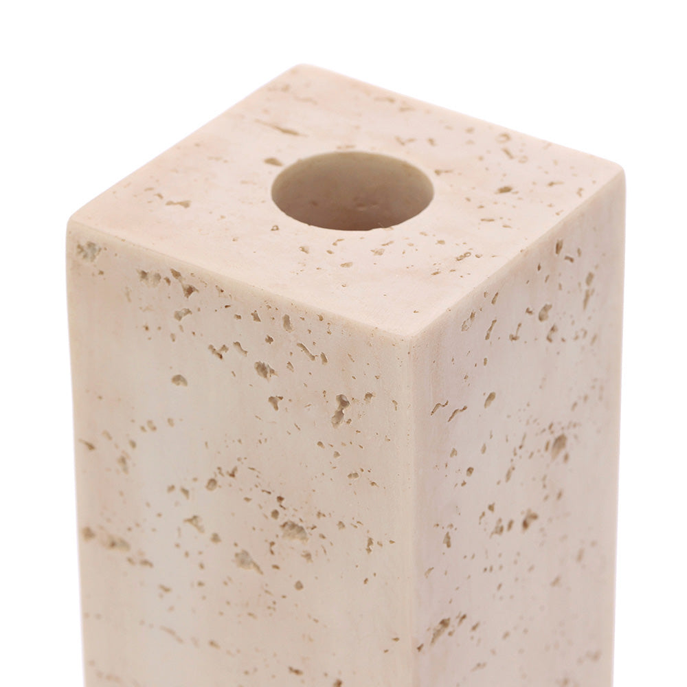 Vaso Solitário Decorativo Rosé Texturizado 15,5cm