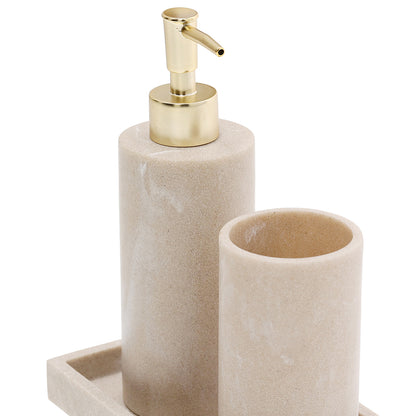 Conjunto para Banheiro Estética Marmorizada