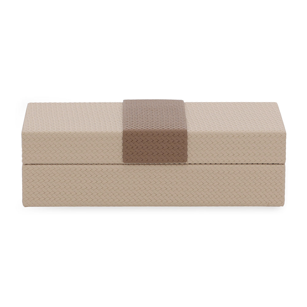Caixa em MDF e PU - 25x12cm