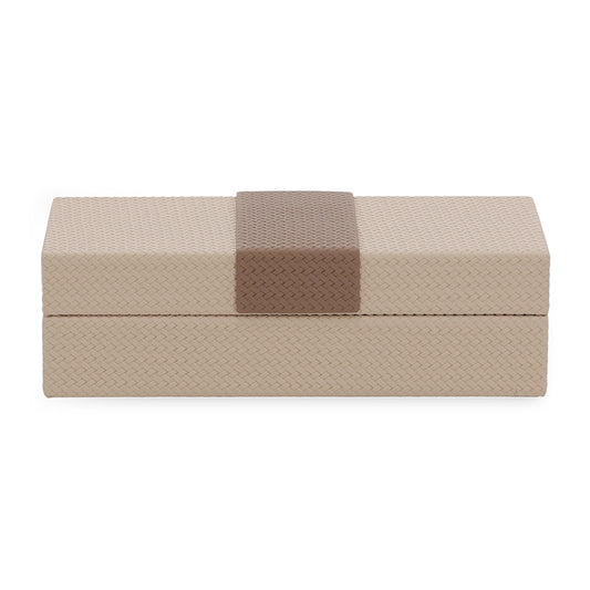 Caixa em MDF e PU - 25x12cm
