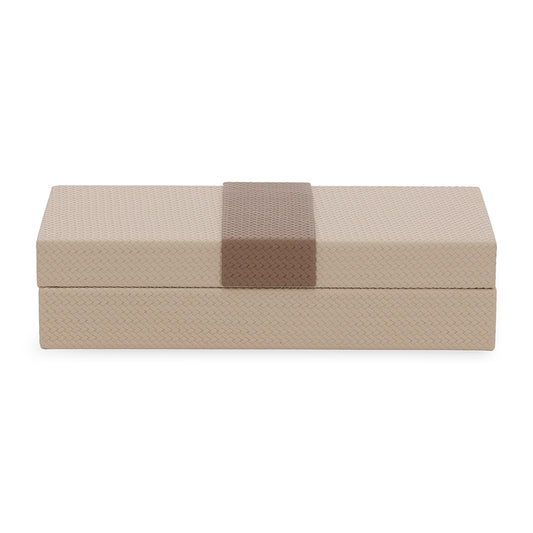 Caixa em MDF e PU - 30x15,5cm