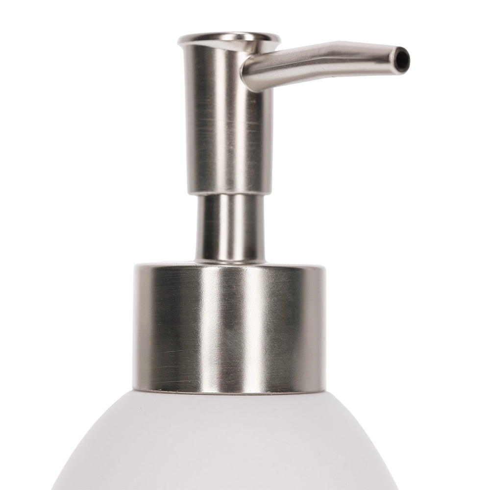 Kit Lavabo Branco MART Completo – Saboneteira, Porta Escova e Pote com Tampa