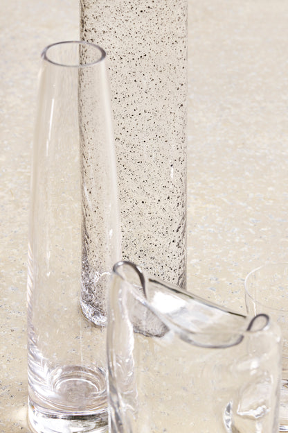 Vaso em Vidro 38cm Alto para Arranjos Florais