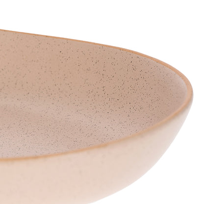 Centro de Mesa em Cerâmica Rosé para Mesa