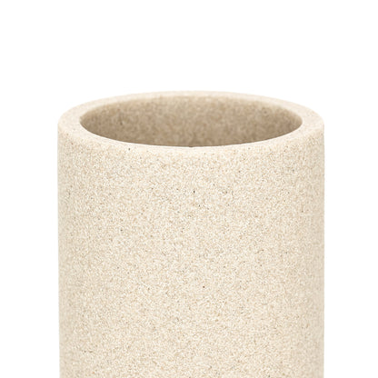 Copo Porta Escova de Dente Acinzentado Natural Soft