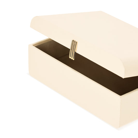 Caixa em MDF e PU - 24x15,5cm
