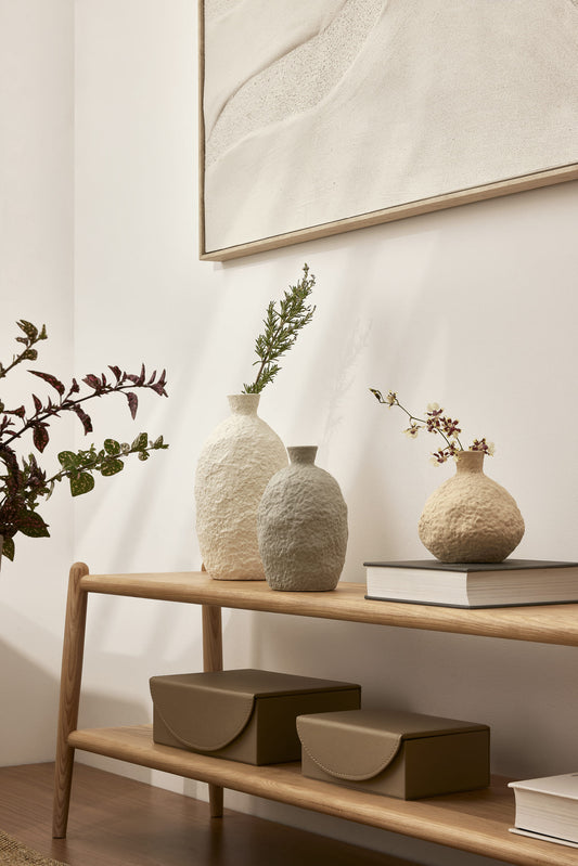 Vaso Decorativo em Cerâmica Colorida para Ambientes