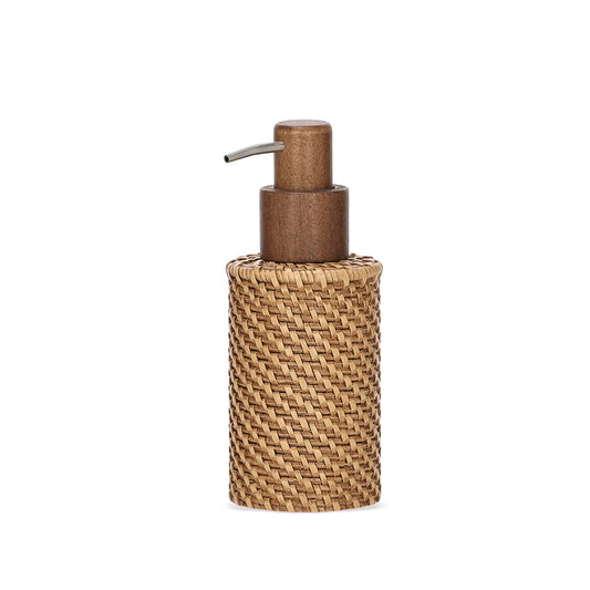 Porta Sabonete Líquido Marrom Coleção Sisal