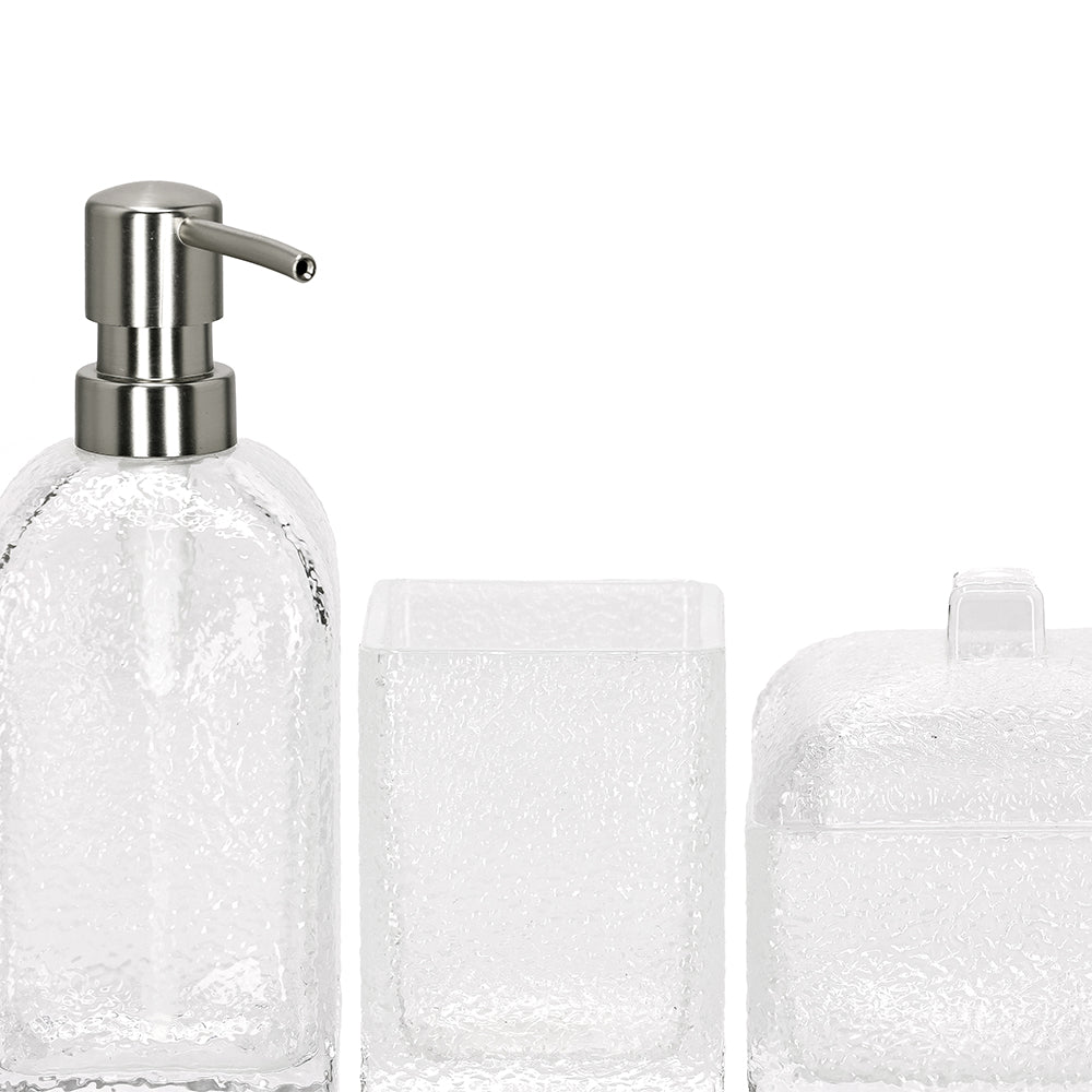 Acessórios de Banheiro em Vidro para Bancada Organizada