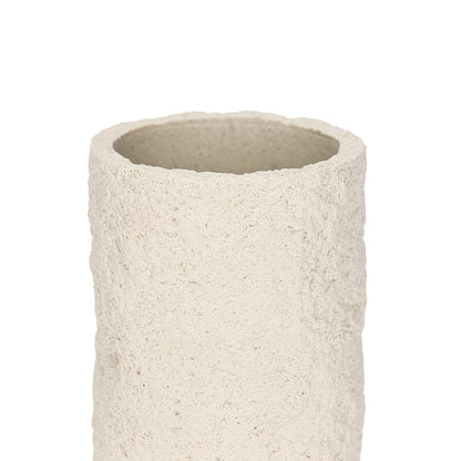 Copo Porta-Escova e Pincéis Branco Rústico