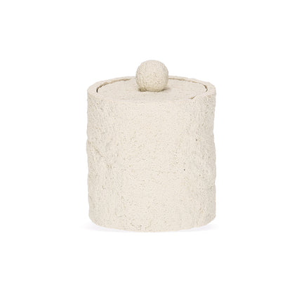 Pote Porta-Objetos Multiuso Branco Rústico