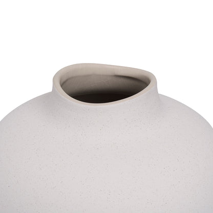 Vaso em Cerâmica Branco para Decoração