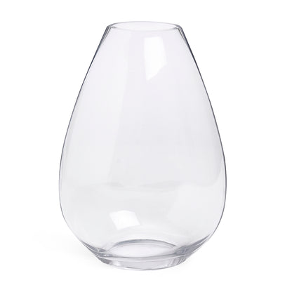 Vaso em Vidro Transparente 30,5cm para Arranjos