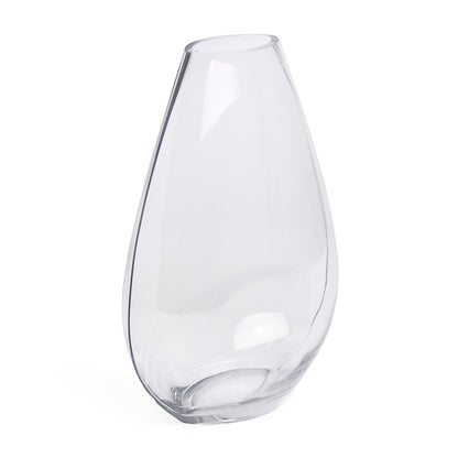 Vaso em Vidro Transparente 30,5cm para Arranjos