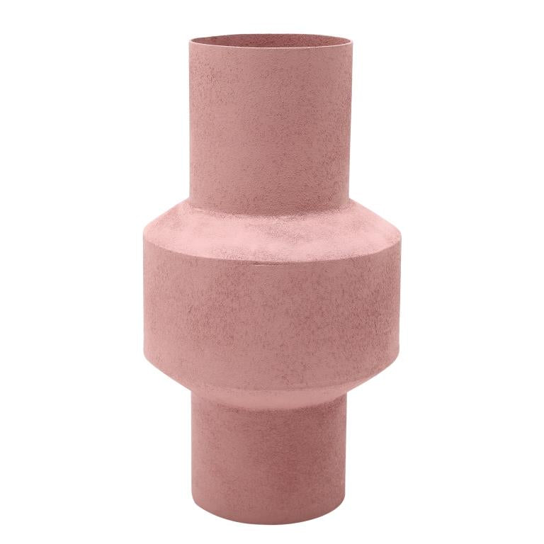 Vaso em metal redondo - NUDE