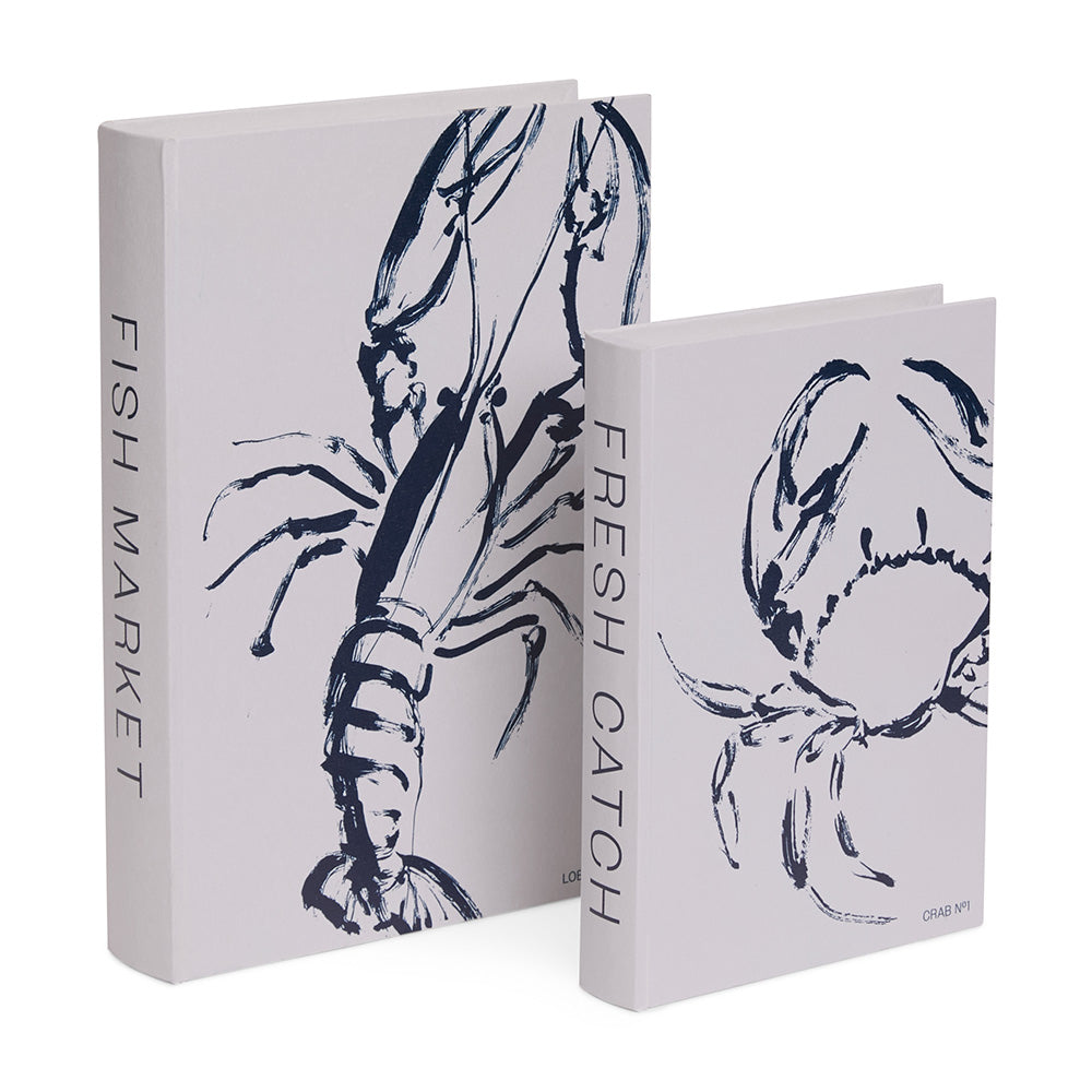 Livro Caixa Decorativo Mar – Decoração Estilo Casa Praiana