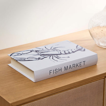 Livro Caixa Decorativo Mar – Decoração Estilo Casa Praiana