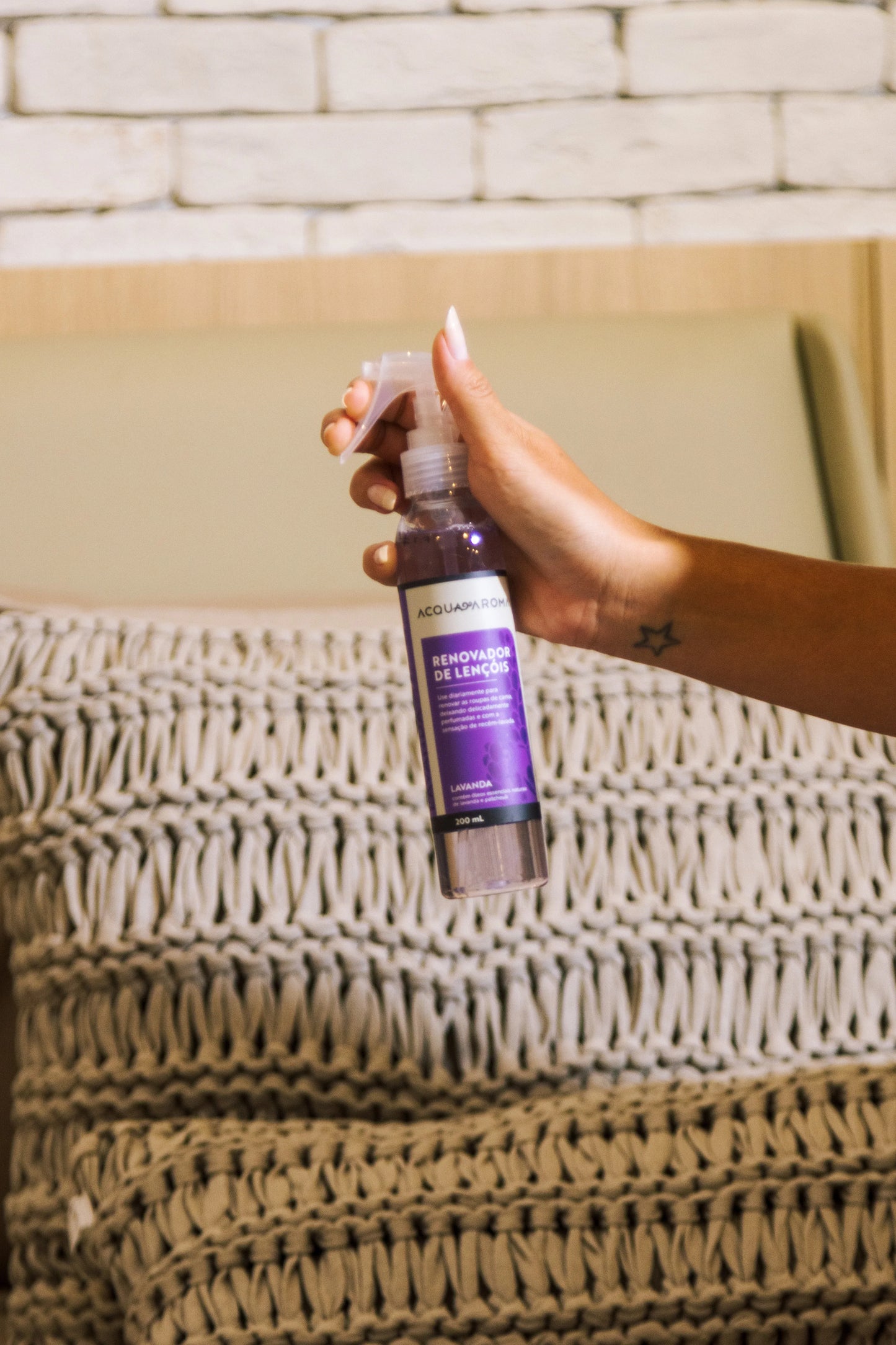 Renovador de Lençóis Lavanda para Tecidos