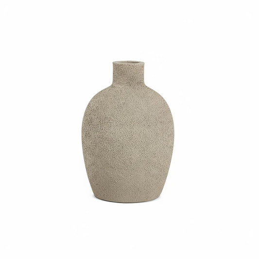 Mini vaso em polirresina - Bege