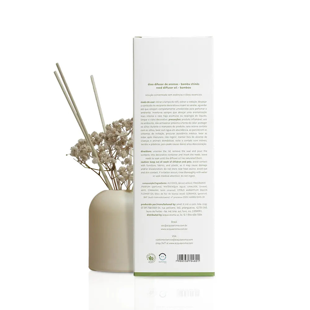Difusor de Ambiente  Frasco + 120ml + Varetas