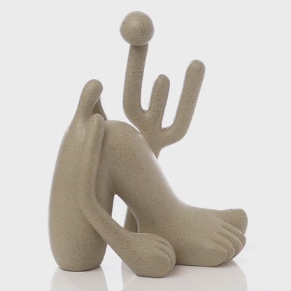 Escultura Abaporu Areia Tarsila do Amaral